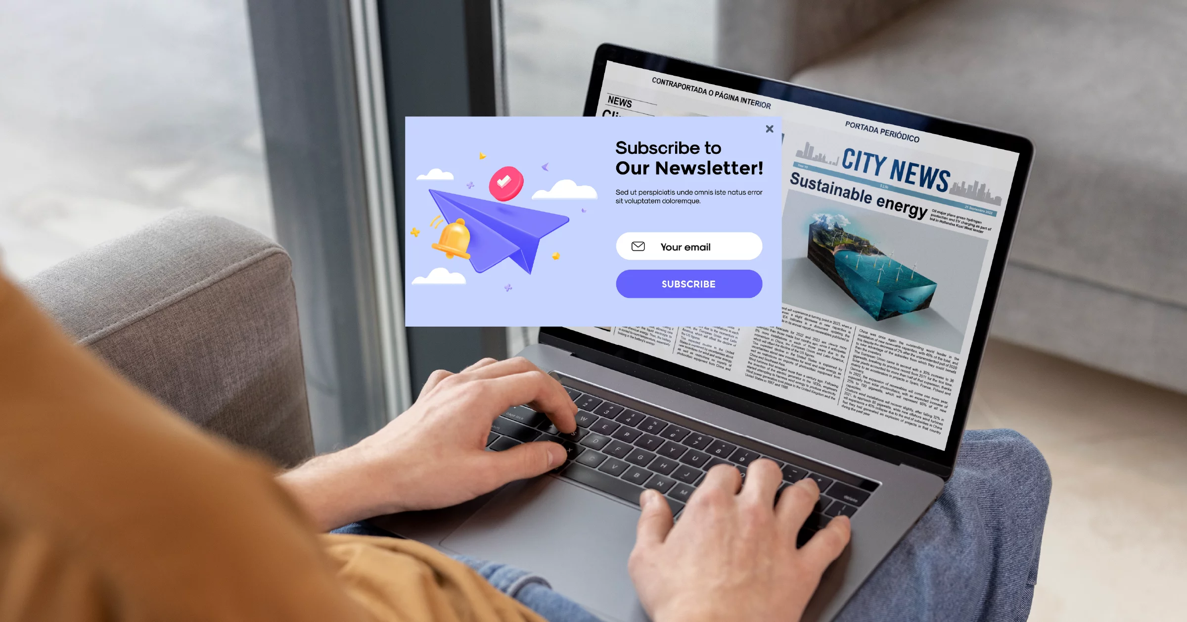 show popups a well-designed exit intent pop up with compelling copy and a call to action.